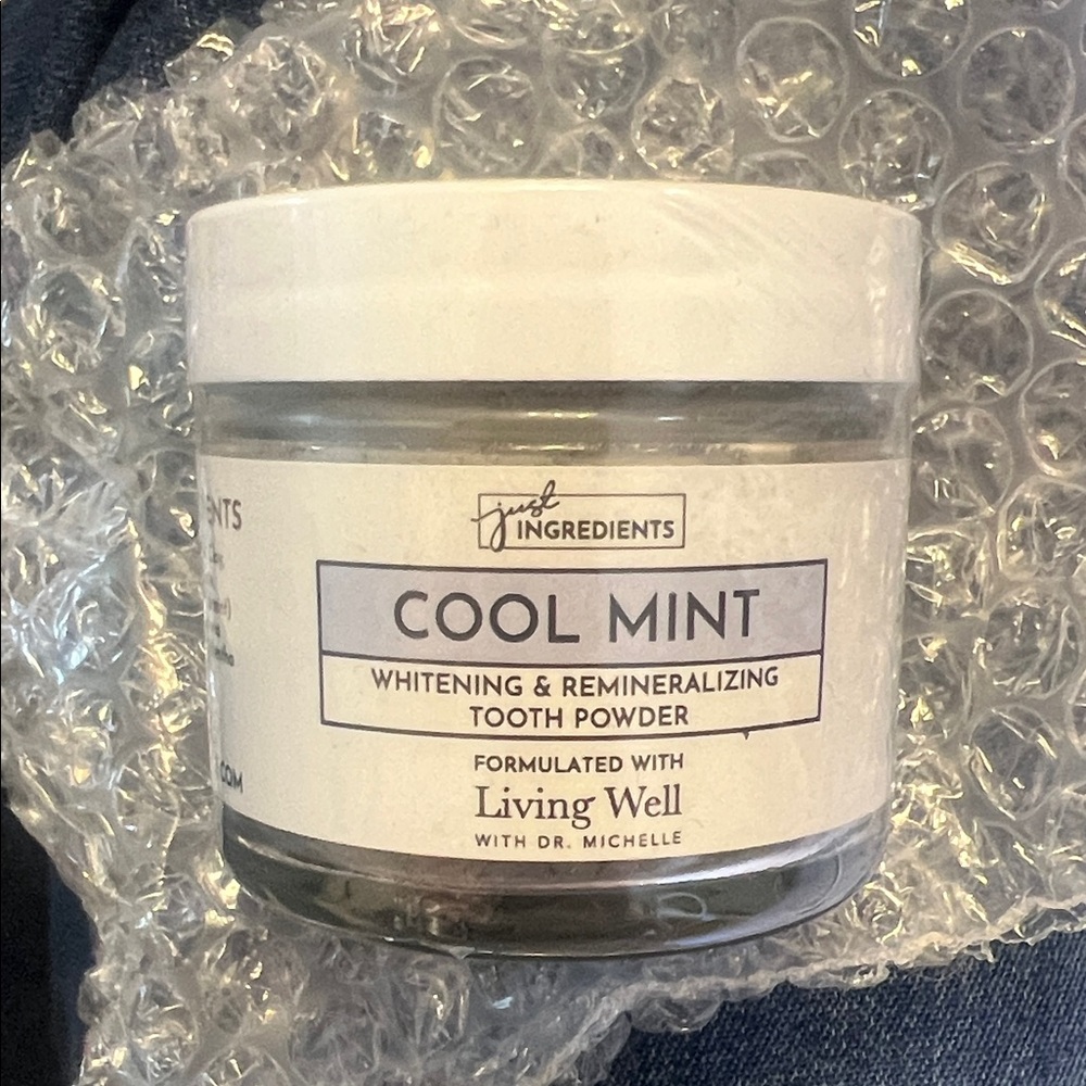Just Ingredients Cool Mint Tooth Powder